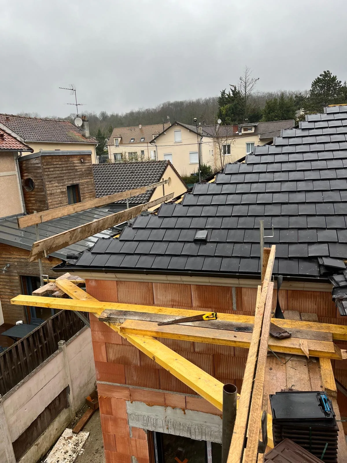 Réalisation : Gouttières et zinc — Résidentiel rénovation